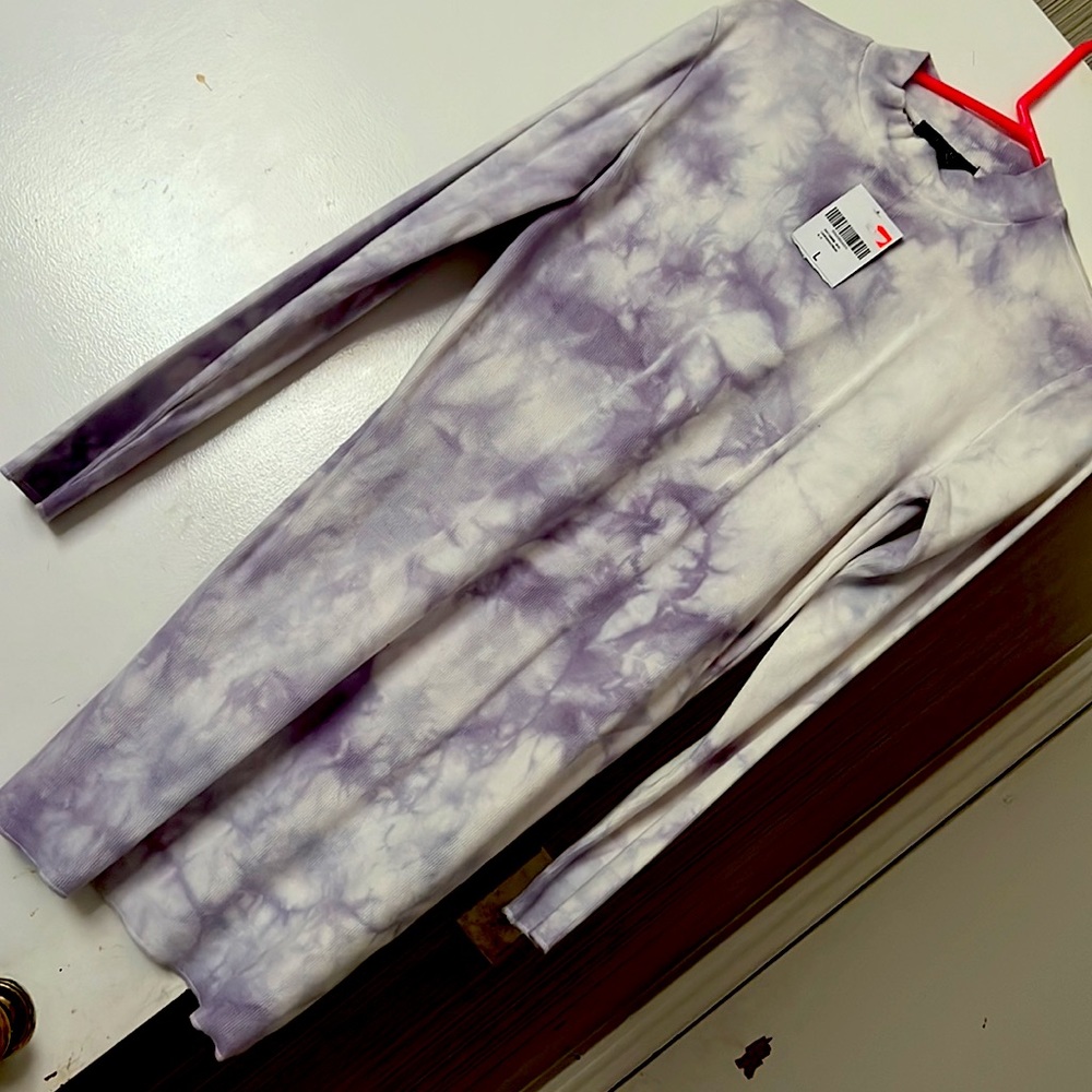 Purple the die dress